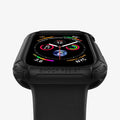 062CS24477 - Apple Watch Series (44mm) Case Tough Armor in black showing the front and bottom
