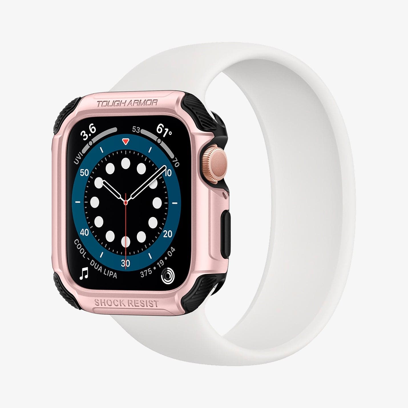 Spigen Tough Armor Apple Watch 4 5 6 7 8 9 SE 44 45mm Black