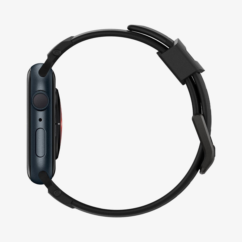 AMP02855 - Apple Watch Series (Apple Watch (41mm)/Apple Watch (38mm)) in matte black showing the side