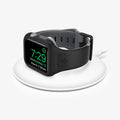 AMP02020 - Apple Watch (40mm) Liquid Air Pro in Black showing the front, side and partial inner and bottom