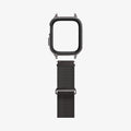 ACS04587 - Apple Watch (41mm) Metal Fit Pro in Graphite showing the watch face case and watch band