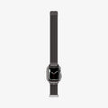 ACS04587 - Apple Watch (41mm) Metal Fit Pro in Graphite showing the front with watch band laid out flat