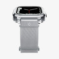 ACS04586 - Apple Watch (40mm) Metal Fit Pro in Silver showing the bottom and partial front