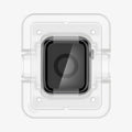 AFL00921 - Apple Watch (40mm) Screen Protector ProFlex EZ Fit in Clear showing the front with watch face installed in ez fit tray