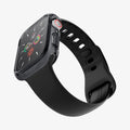 ACS01839 - Apple Watch (40mm) Ultra Hybrid in Space Crystal showing the front, bottom and side