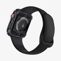 ACS01839 - Apple Watch (40mm) Ultra Hybrid in Space Crystal showing the back, partial side, partial inner and bottom of the band