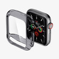 ACS01839 - Apple Watch (40mm) Ultra Hybrid in Space Crystal showing the case hovering in front of the watch face