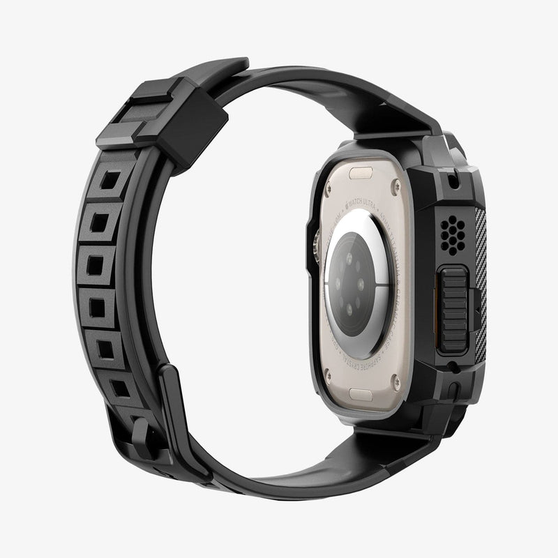 Spigen rugged armour case on my series 6 44mm looks cool. : r/AppleWatch