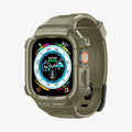 ACS05915 - Apple Watch Series (Apple Watch (49mm)) in vintage khaki showing the front and side