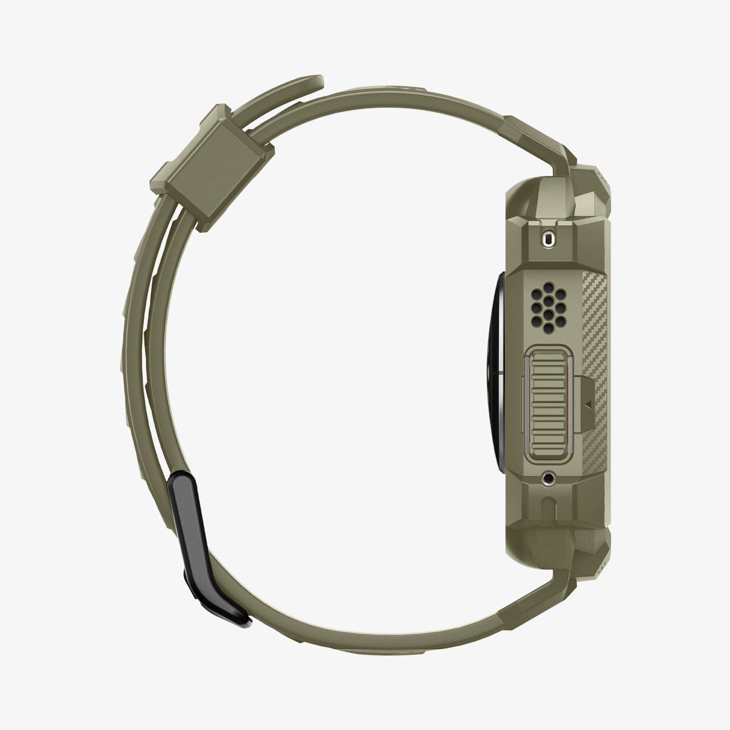 ACS05915 - Apple Watch Series (Apple Watch (49mm)) in vintage khaki showing the side