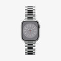 AMP06356 - Apple Watch Series (Apple Watch (49mm)/Apple Watch (45mm)/Apple Watch (42mm)) Watch Band Modern Fit 316L in silver showing the front