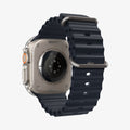 ACS05917 - Apple Watch Ultra (Apple Watch (49mm)) Case Thin Fit in crystal clear showing the back