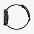 ACS04191 - Apple Watch Series (41mm) Case Tough Armor in black showing the side