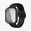ACS04189 - Apple Watch Series (41mm) Case Ultra Hybrid in space crystal showing the front and inside of band