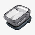 ACS04189 - Apple Watch Series (41mm) Case Ultra Hybrid in space crystal showing the case hovering above the watch face