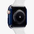 ACS02226 - Apple Watch Series (Apple Watch (40mm)) Case Thin Fit in metallic blue showing the back
