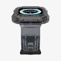 ACS06028 - Apple Watch Series (Apple Watch (49mm)) in space crystal showing the bottom and front