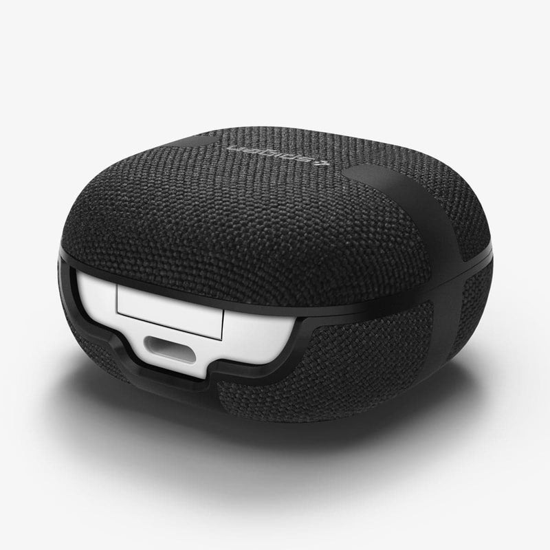 ASD01278 - Galaxy Buds 2 Pro / 2 / Pro / Live Case Urban Fit in black showing the back, side and top