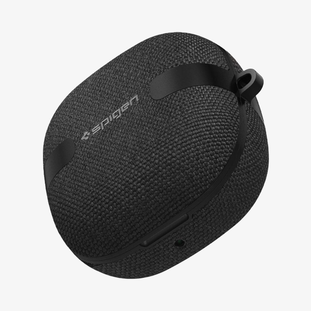 ASD01278 - Galaxy Buds 2 Pro / 2 / Pro / Live Case Urban Fit in black showing the front, top and partial side