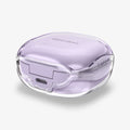 ASD02097 - Galaxy Buds 2 Pro / 2 / Pro / Live Case Ultra Hybrid in crystal clear showing the back, side and top