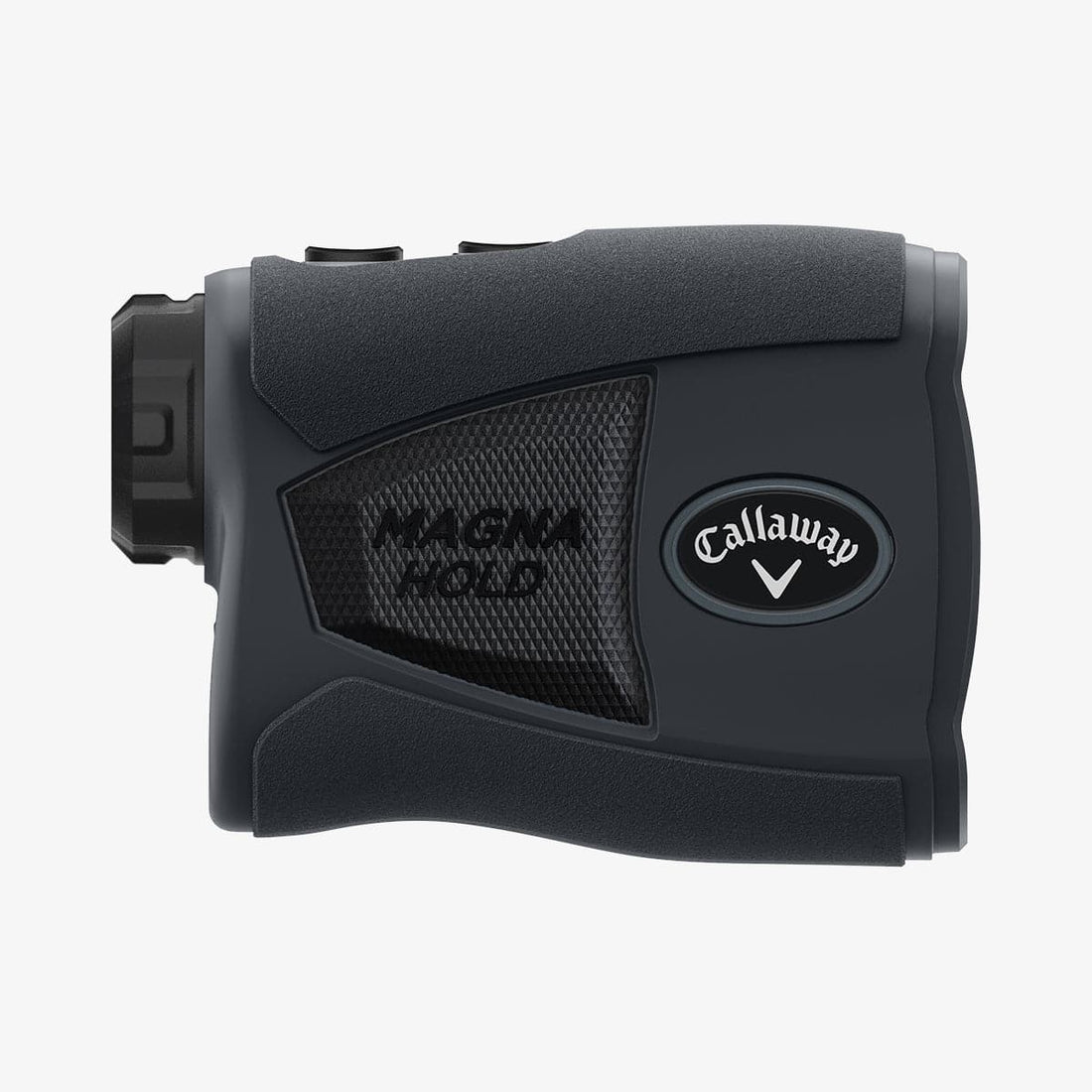 ACS03791 - Callaway 300 Pro Laser Rangefinder Case Liquid Air in charcoal showing the front, back and sides