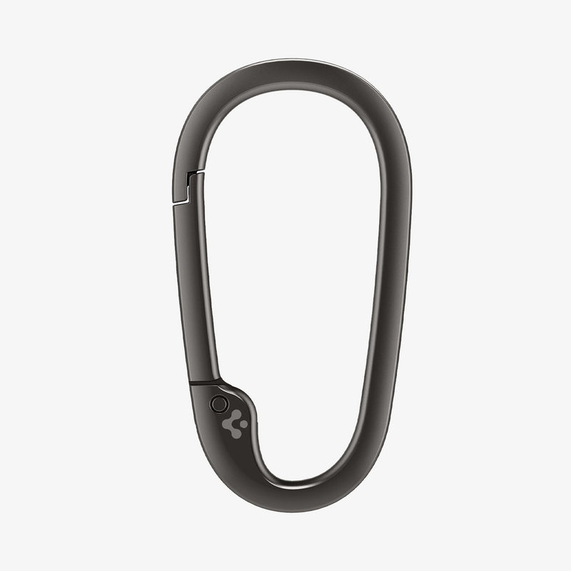 AHP02932 - Carabiner Basic Type in black showing the front