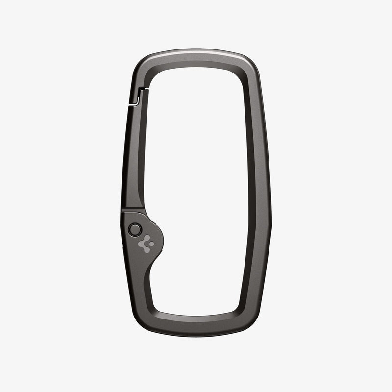 AHP02933 - Carabiner Rugged Type in black showing the front