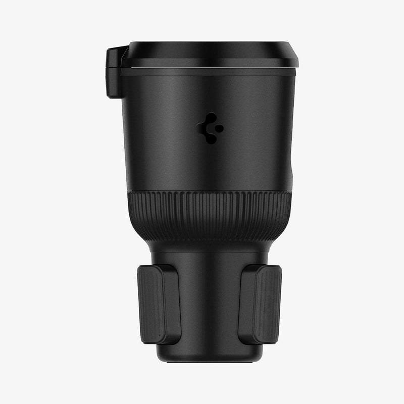 ACP02235 - CH100 Hydrohub Cup Holder Adapter in black showing the front