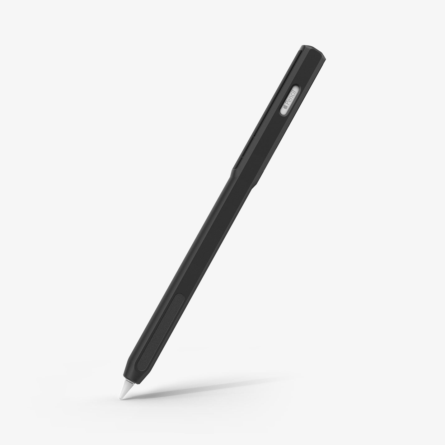ACS05763 - Apple Pencil Holder DA201 in black showing the back and side