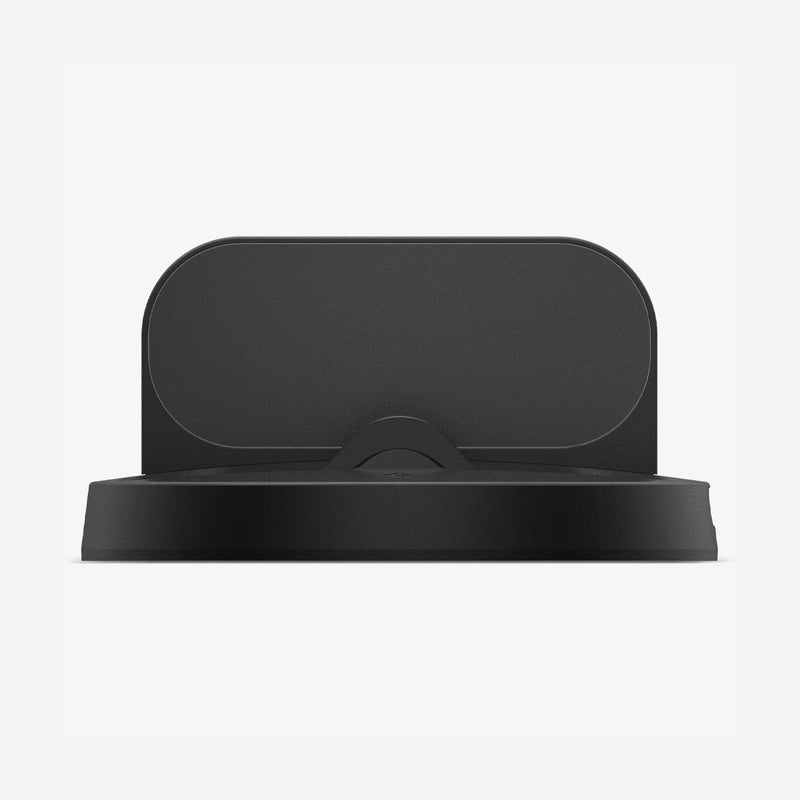 AMP06069 - Meta Quest Pro Charging Dock Cover in black showing the front