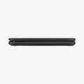 000CH25521 - SteadiBoost™ Flex 15W Wireless Charger F316W in black showing the side with stand fully flat