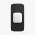 000CH25521 - SteadiBoost™ Flex 15W Wireless Charger F316W in black showing the top view with stand fully flat and airpods on top