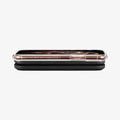 000CH25521 - SteadiBoost™ Flex 15W Wireless Charger F316W in black showing the stand fully flat with phone on top