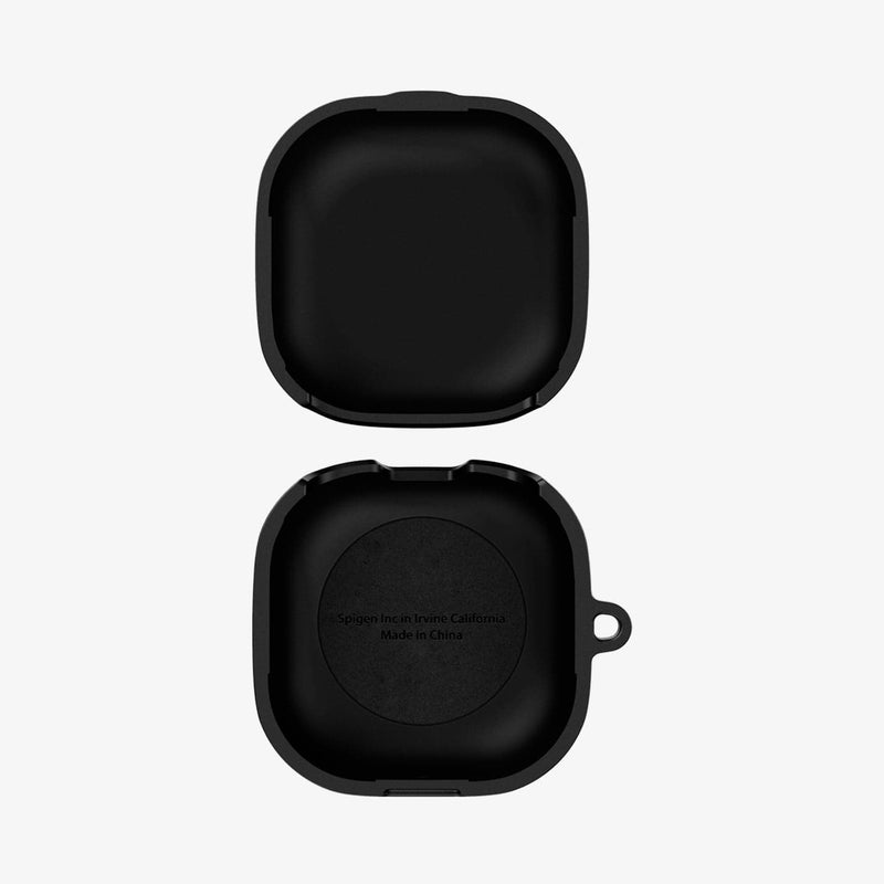 ASD01444 - Galaxy Buds 2 Pro / 2 / Pro / Live Case Classic Fit in black showing the inside of case