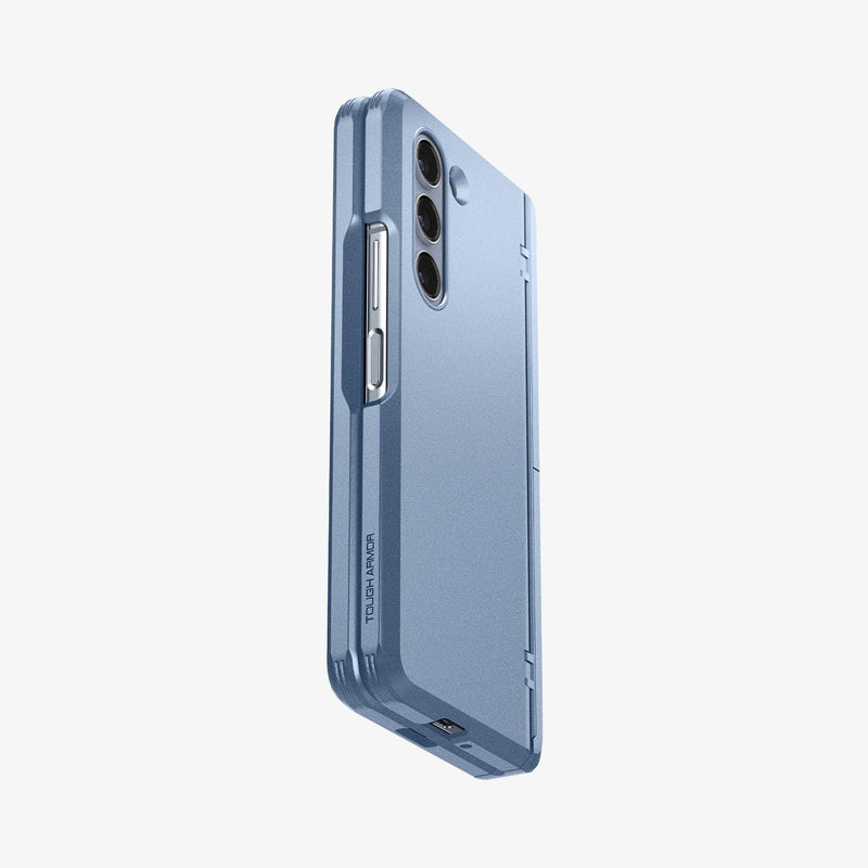 ACS06870 - Galaxy Z Fold 5 Case Tough Armor Pro P in sierra blue showing the back and side