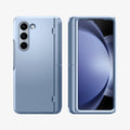 ACS06870 - Galaxy Z Fold 5 Case Tough Armor Pro P in sierra blue showing the back and front with space in between