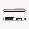 ACS01575 - Galaxy Note 20 Ultra Neo Hybrid Case in bronze showing the top and bottom