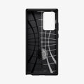 ACS01399 - Galaxy Note 20 Ultra Neo Hybrid Case in gunmetal showing the inside of case