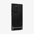 ACS01399 - Galaxy Note 20 Ultra Neo Hybrid Case in gunmetal showing the back and partial side