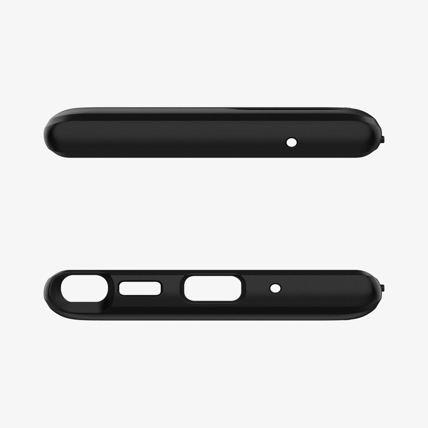 ACS01572 - Galaxy Note 20 Ultra Slim Armor CS Case in white showing the top and bottom