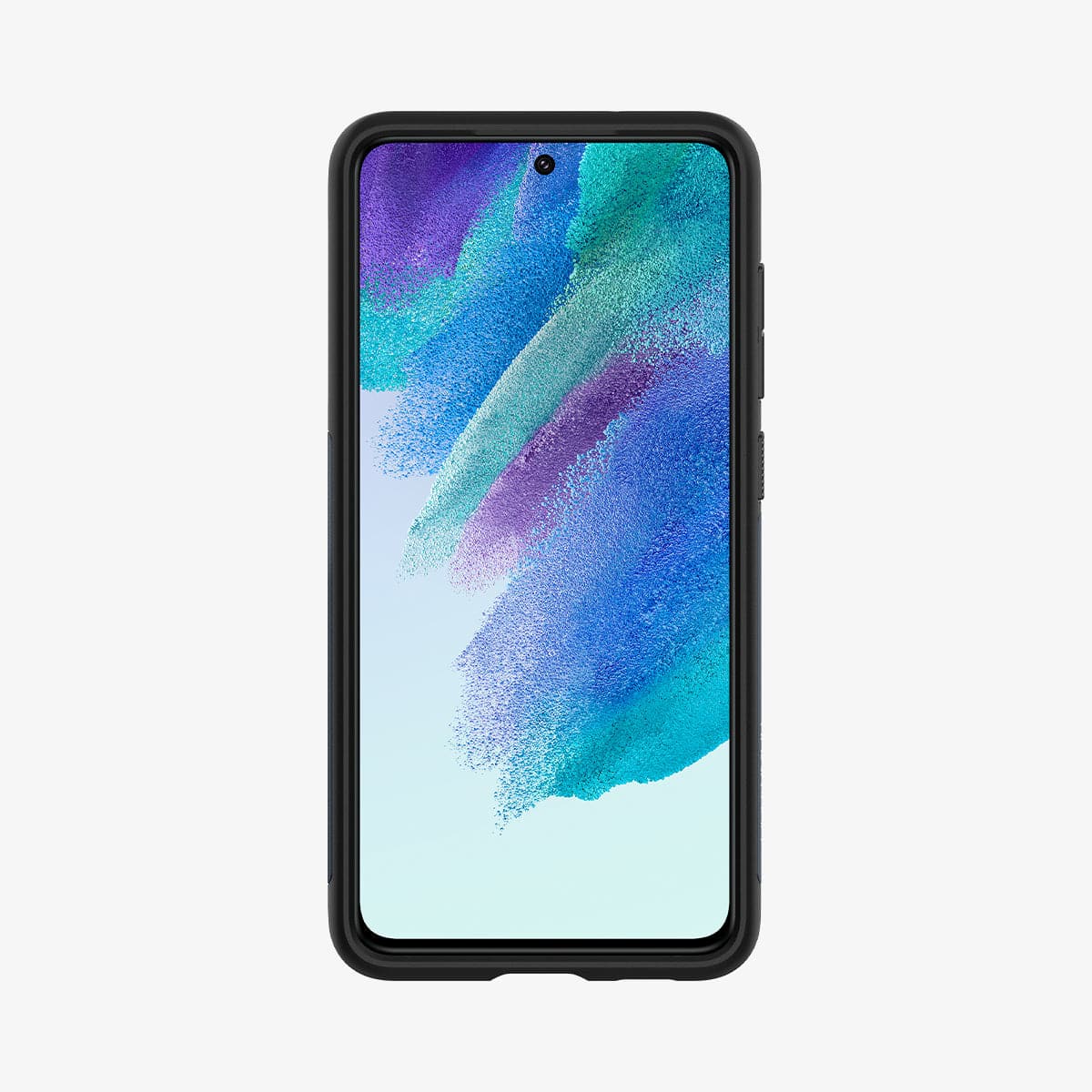 ACS03152 - Galaxy S21 FE Slim Armor Case in metal slate showing the front