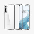 ACS03997 - Galaxy S22 5G Case AirSkin in crystal clear showing the back, inside and front