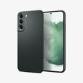 ACS04388 - Galaxy S22 5G Case AirSkin in abyss green showing the back and front