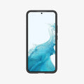 ACS03955 - Galaxy S22 Plus 5G Case Ultra Hybrid in matte black showing the front