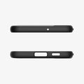 ACS03955 - Galaxy S22 Plus 5G Case Ultra Hybrid in matte black showing the top and bottom with precise cutouts