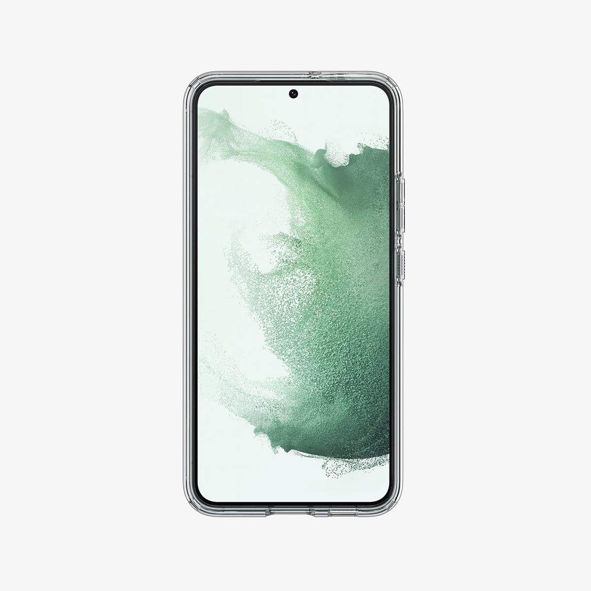 ACS03954 - Galaxy S22 Plus 5G Case Ultra Hybrid in crystal clear showing the front