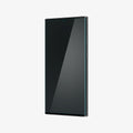 AFL04137 - Galaxy S22 Ultra 5G Screen Protector Neo Flex applied on the front device screen angled with screen off
