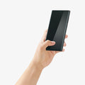 AFL04137 - Galaxy S22 Ultra 5G Screen Protector Neo Flex shown on phone being held in person's hand with screen off