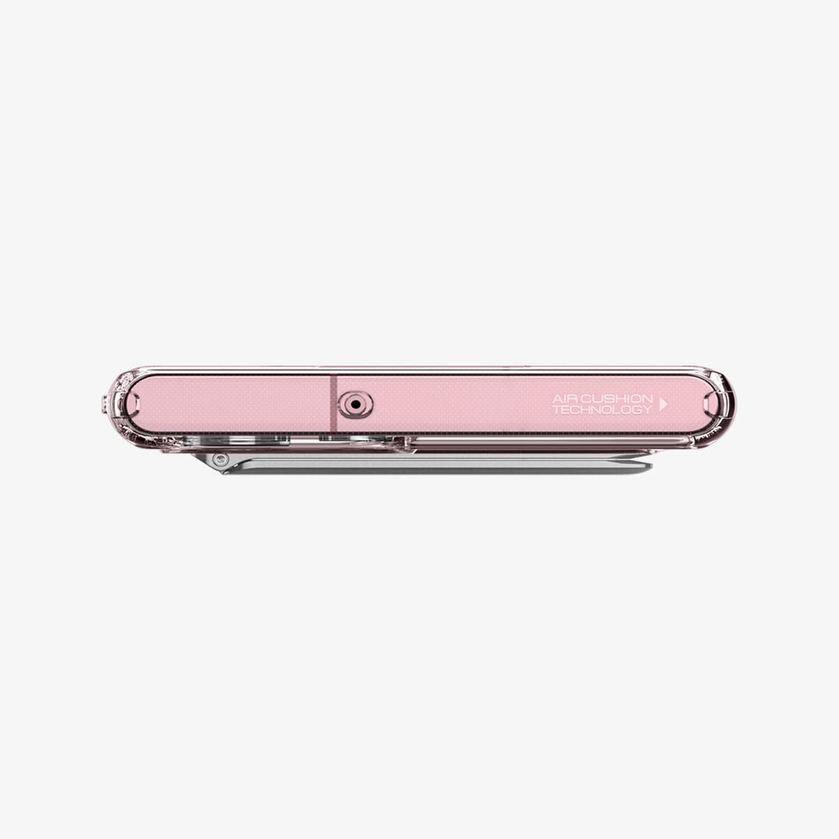 ACS03945 - Galaxy S22 Ultra 5G Case Slim Armor Essential S in crystal clear showing the top