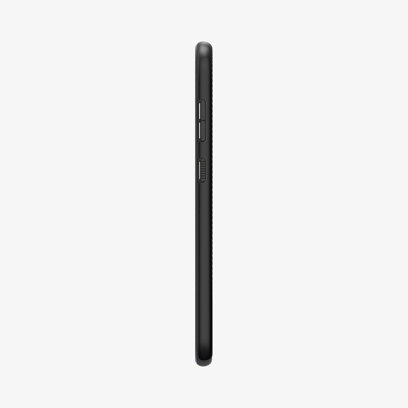 ACS05721 - Galaxy S23 Case Neo Hybrid in black showing the side with volume controls